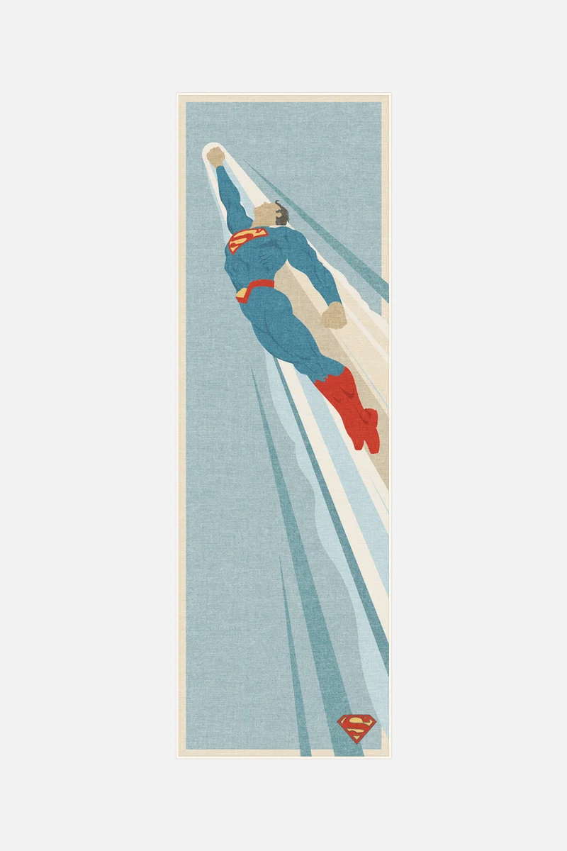 Superman™ Flug Blau Teppich