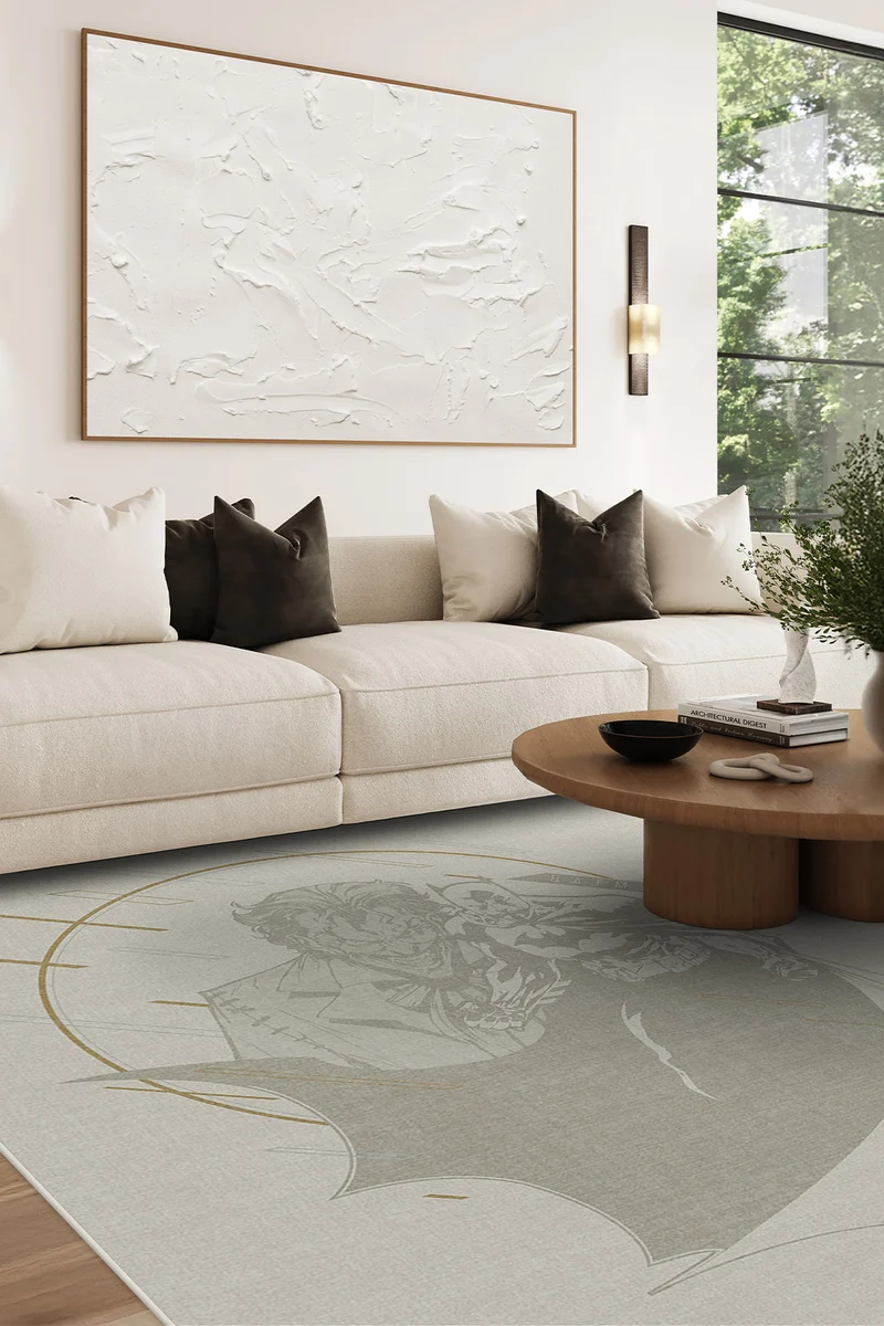 Batman™ Schatten Beige Teppich