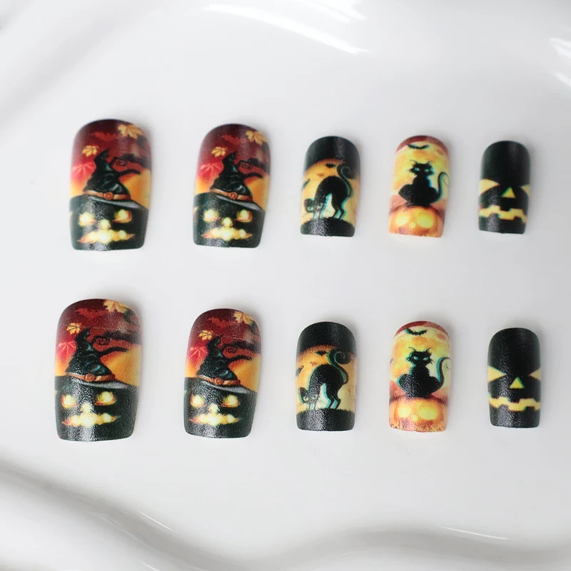 Halloween-Themen-Nagelkunst-Aufkleber Karnz