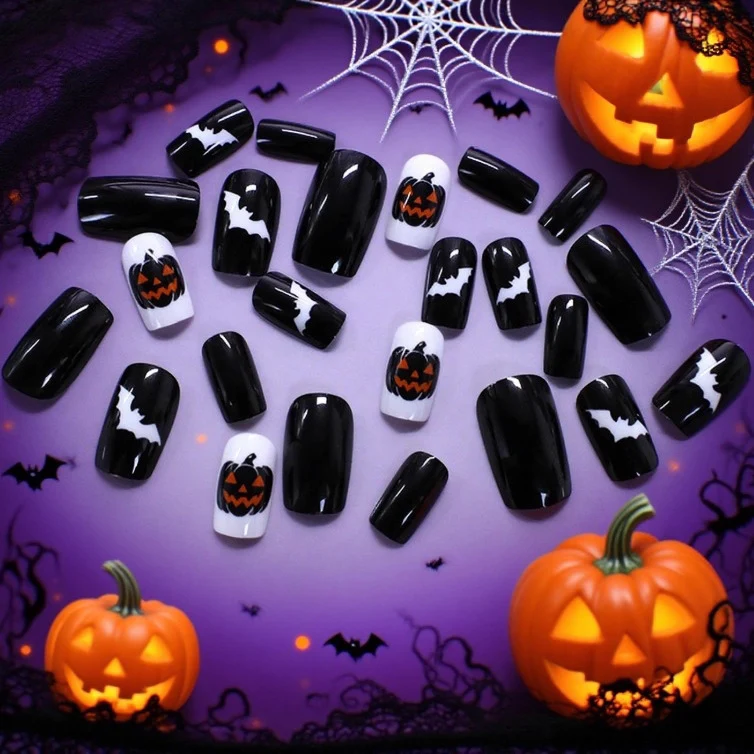 Halloween-Themen Nagelkunst Set Karnz