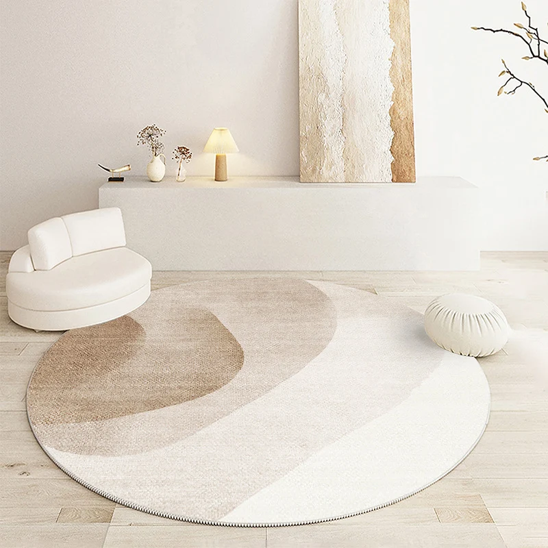 Abstract Patterned Round Area Rug Stornfield