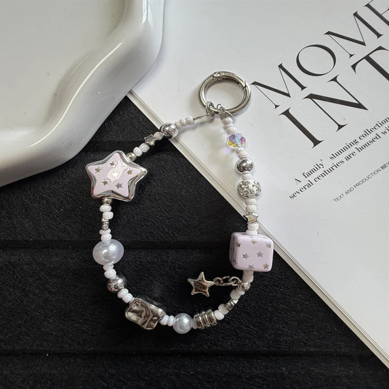 Beaded Charm Telefonhalter Karnz