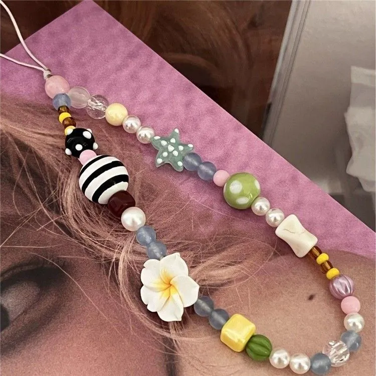 Perlen Charm Halskette Karnz 1790135407