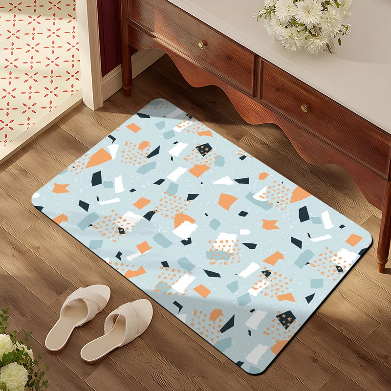 Abstract Patterned Comfort Mat Stornfield