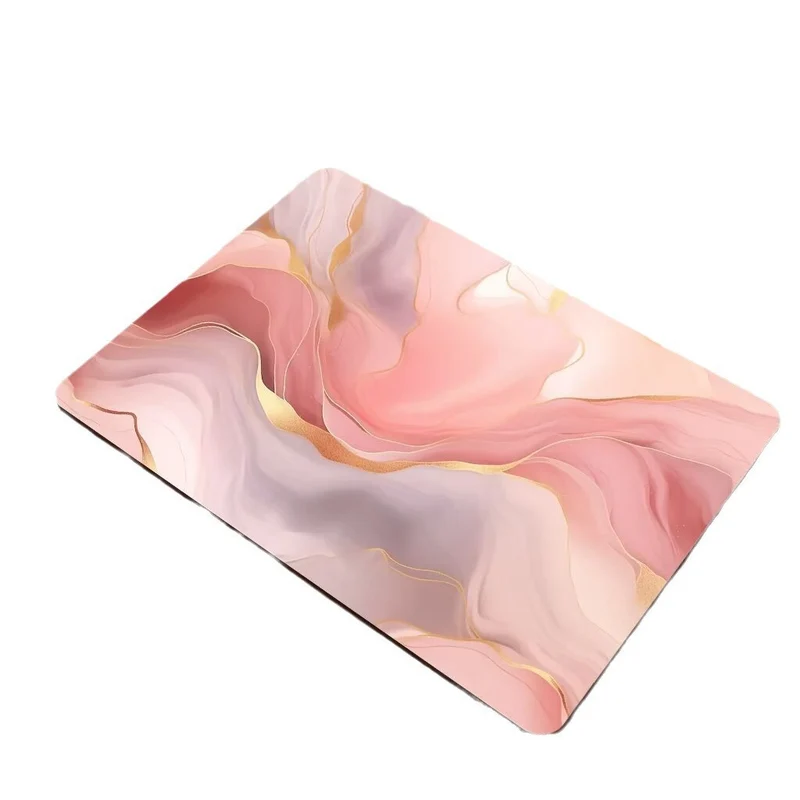 Abstract Non-Slip Kitchen Mat Stornfield