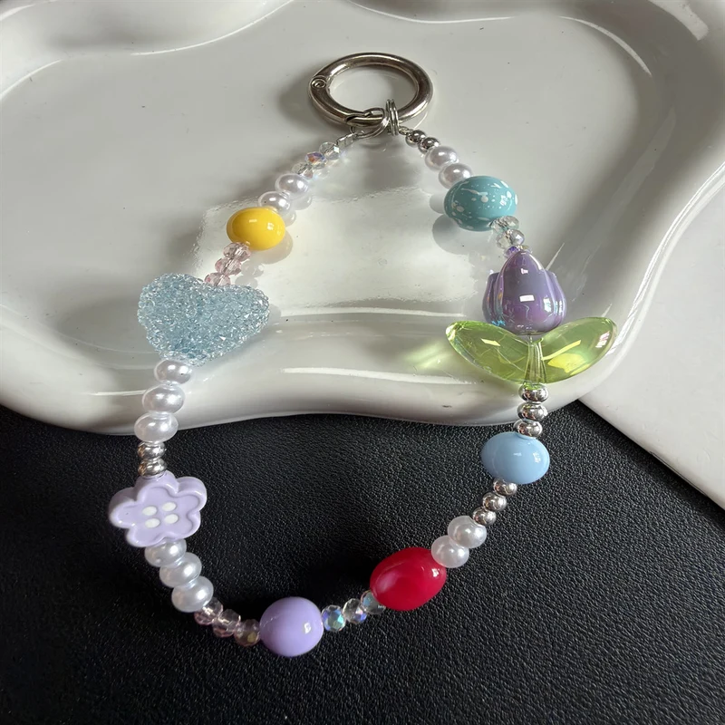 Perlen Charm Schlüsselanhänger Karnz 1790134678