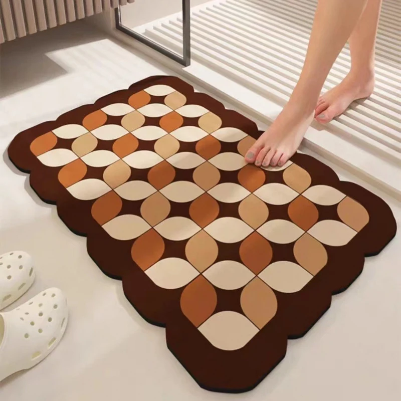 Abstract Geometric Bath Mat Stornfield