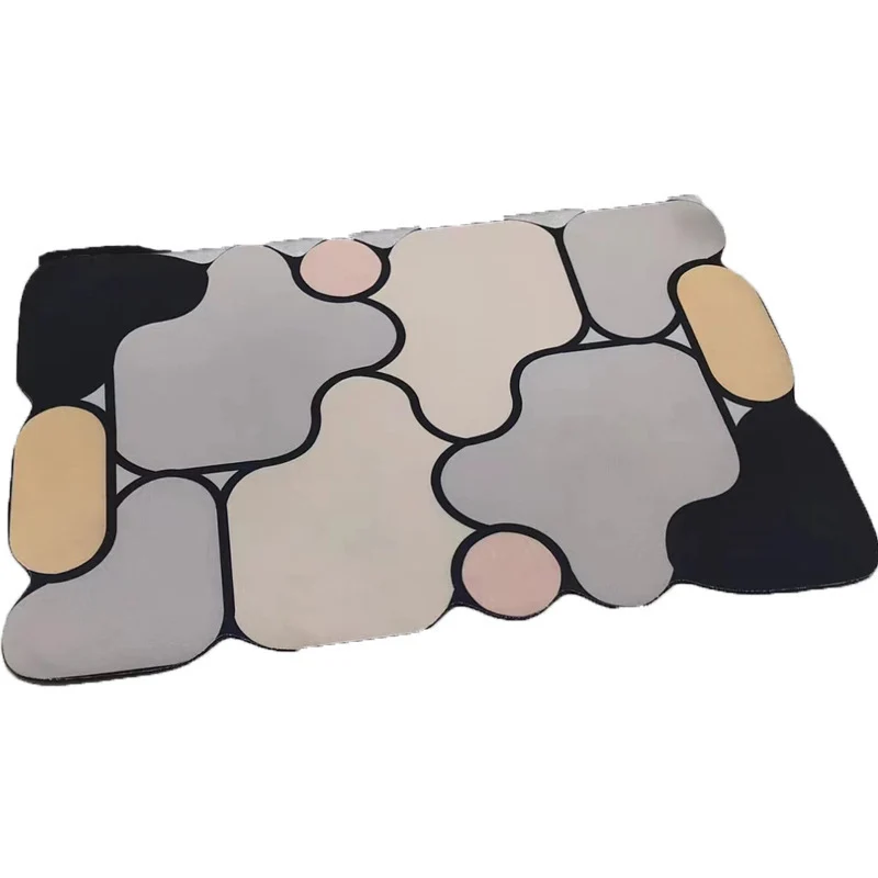 Abstract Geometric Bath Mat Stornfield
