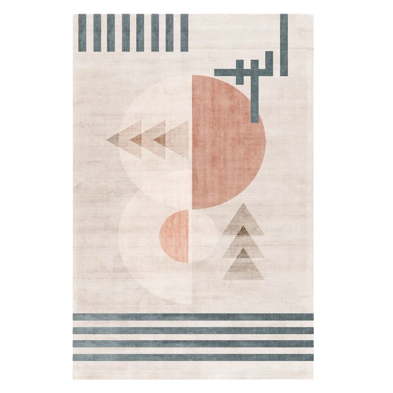 Abstract Geometric Area Rug Stornfield