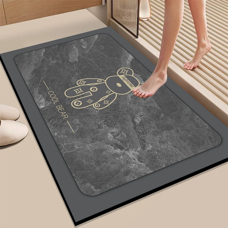 Absorbent Bathroom Mat Stornfield