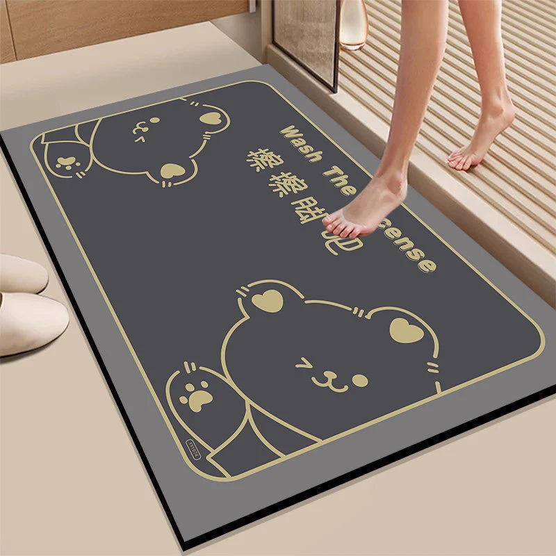 Absorbent Bathroom Mat Stornfield