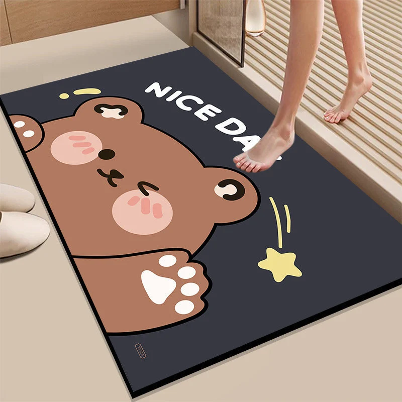 Absorbent Bathroom Mat Stornfield