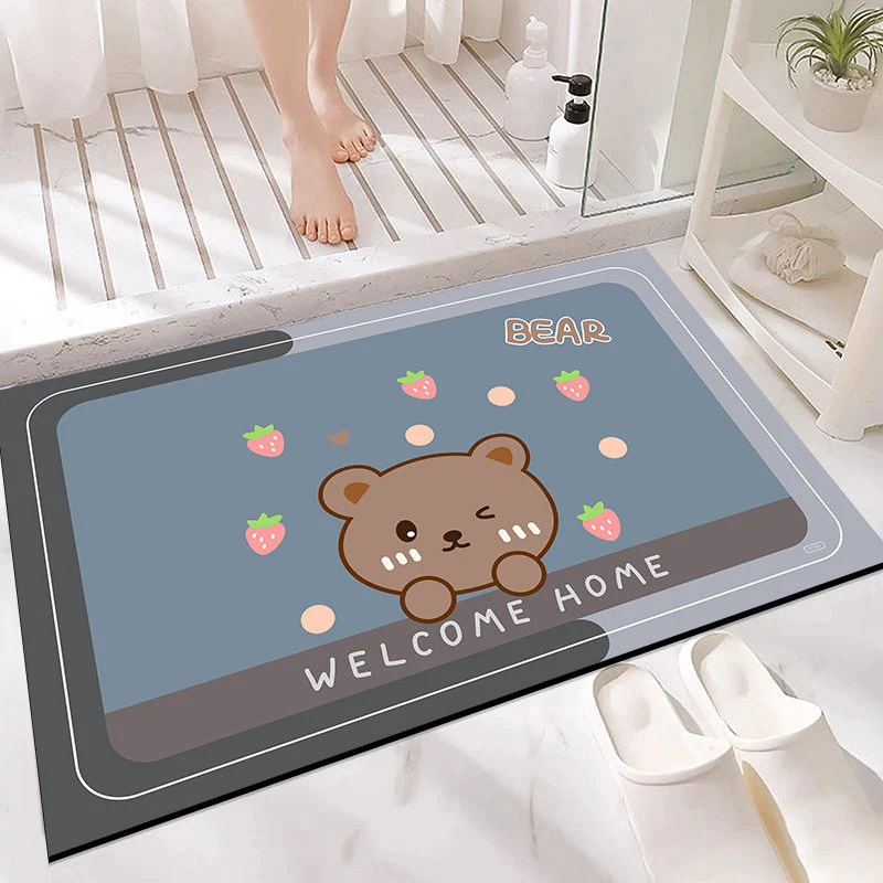 Absorbent Bathroom Mat Stornfield