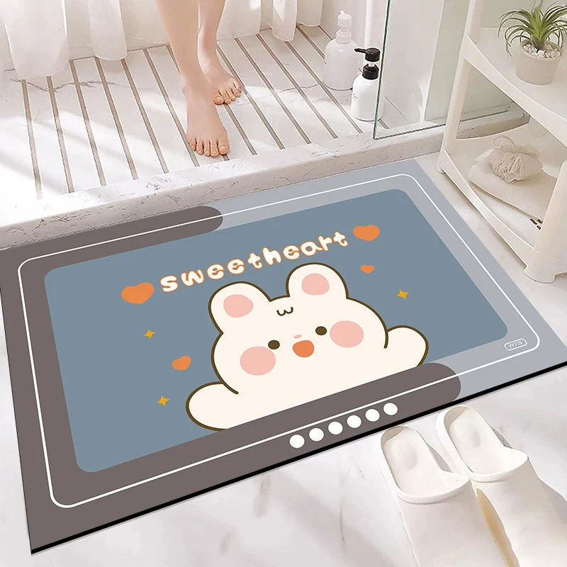 Absorbent Bathroom Mat Stornfield
