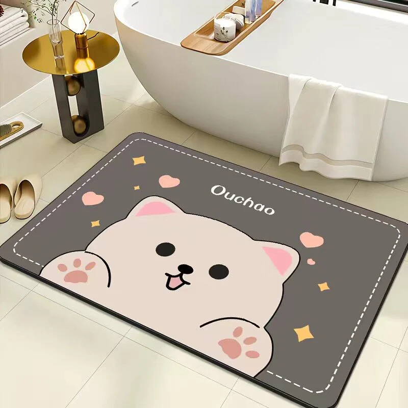 Absorbent Bathroom Mat Stornfield