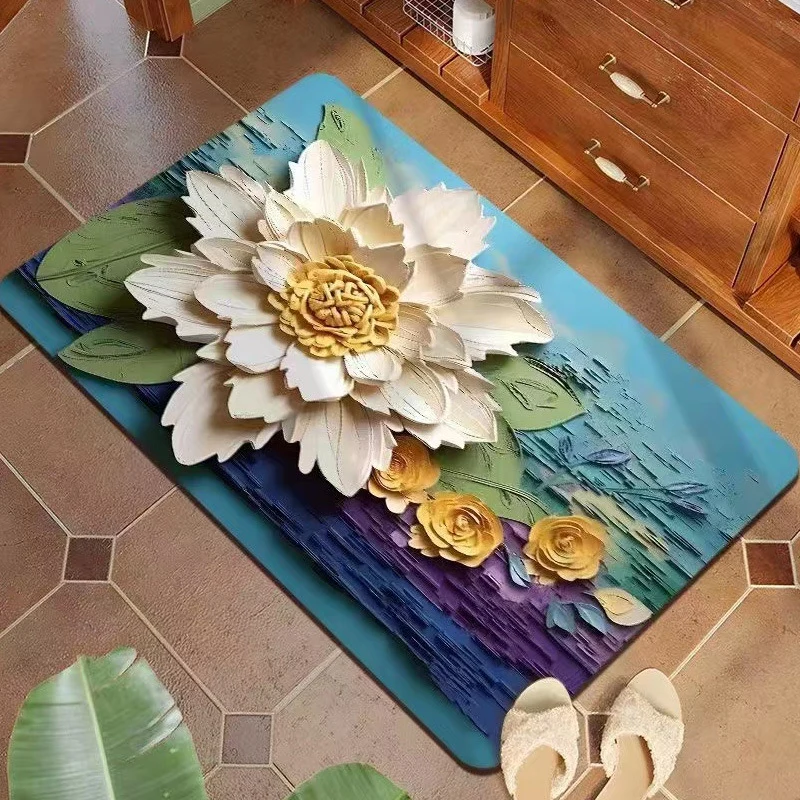 3D Floral Garden Mat Stornfield