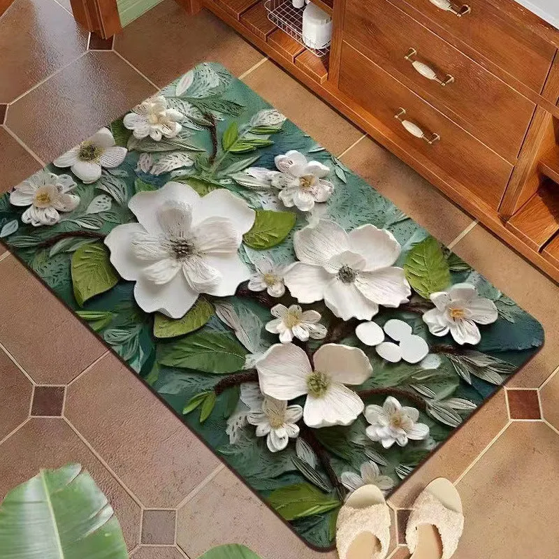 3D Floral Garden Mat Stornfield
