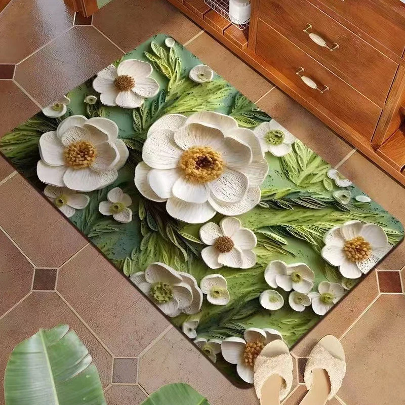 3D Floral Garden Mat Stornfield