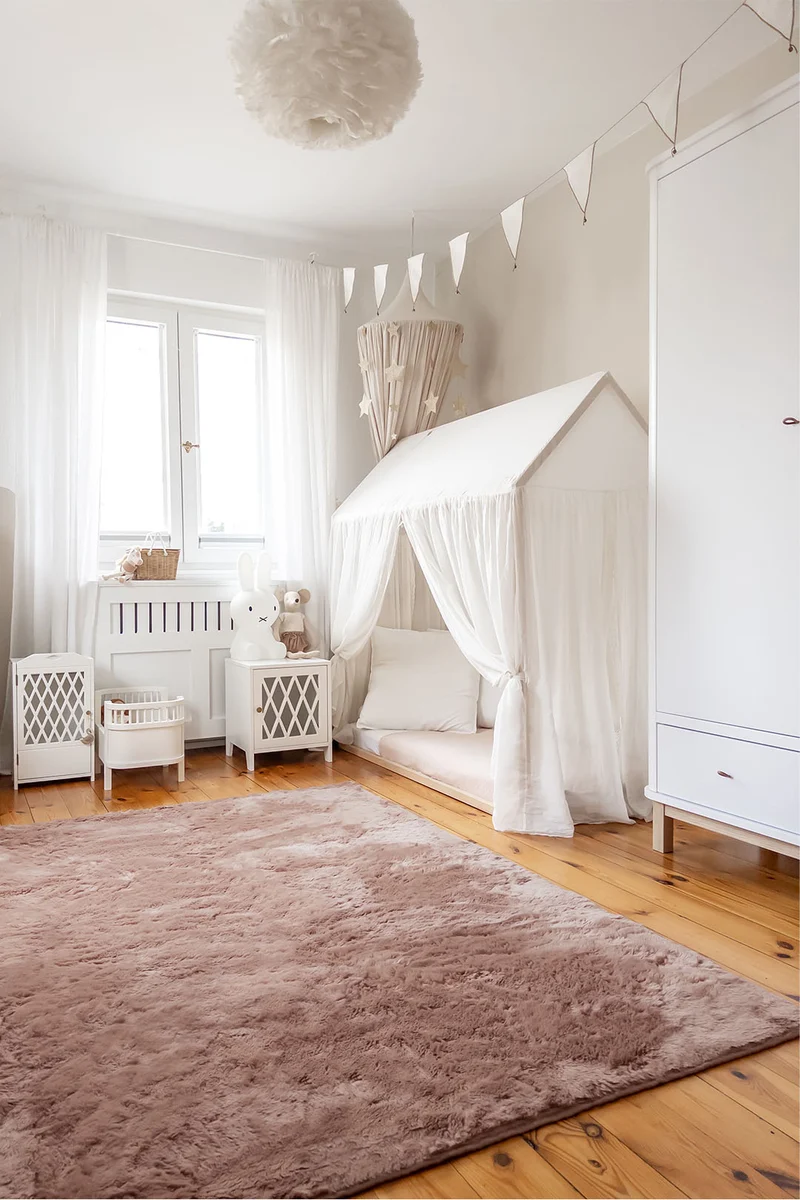 Flausch Mono Blush Teppich
