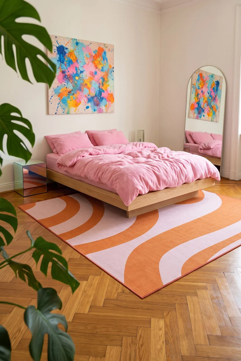 Outdoor Oceane Blume Teppich