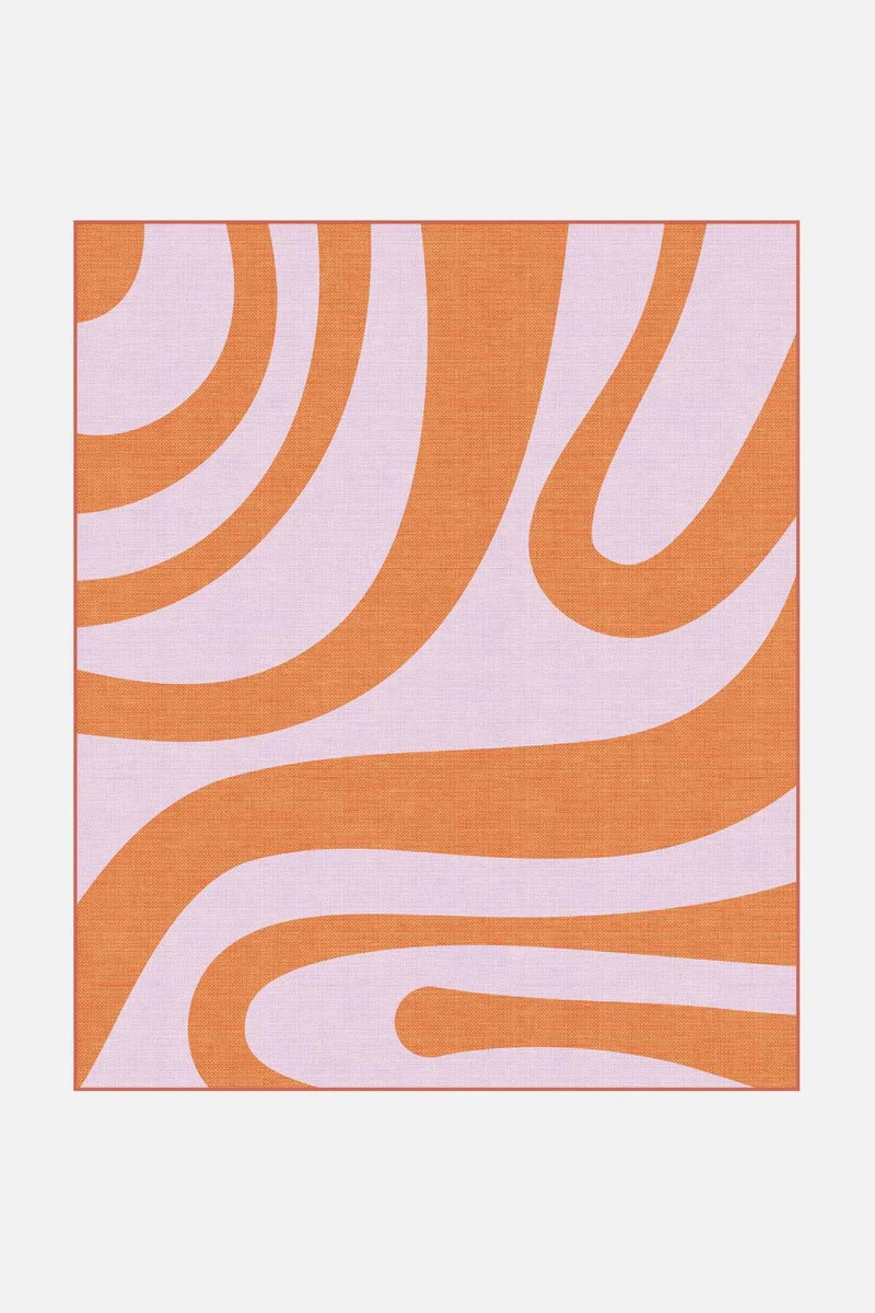 Outdoor Oceane Blume Teppich