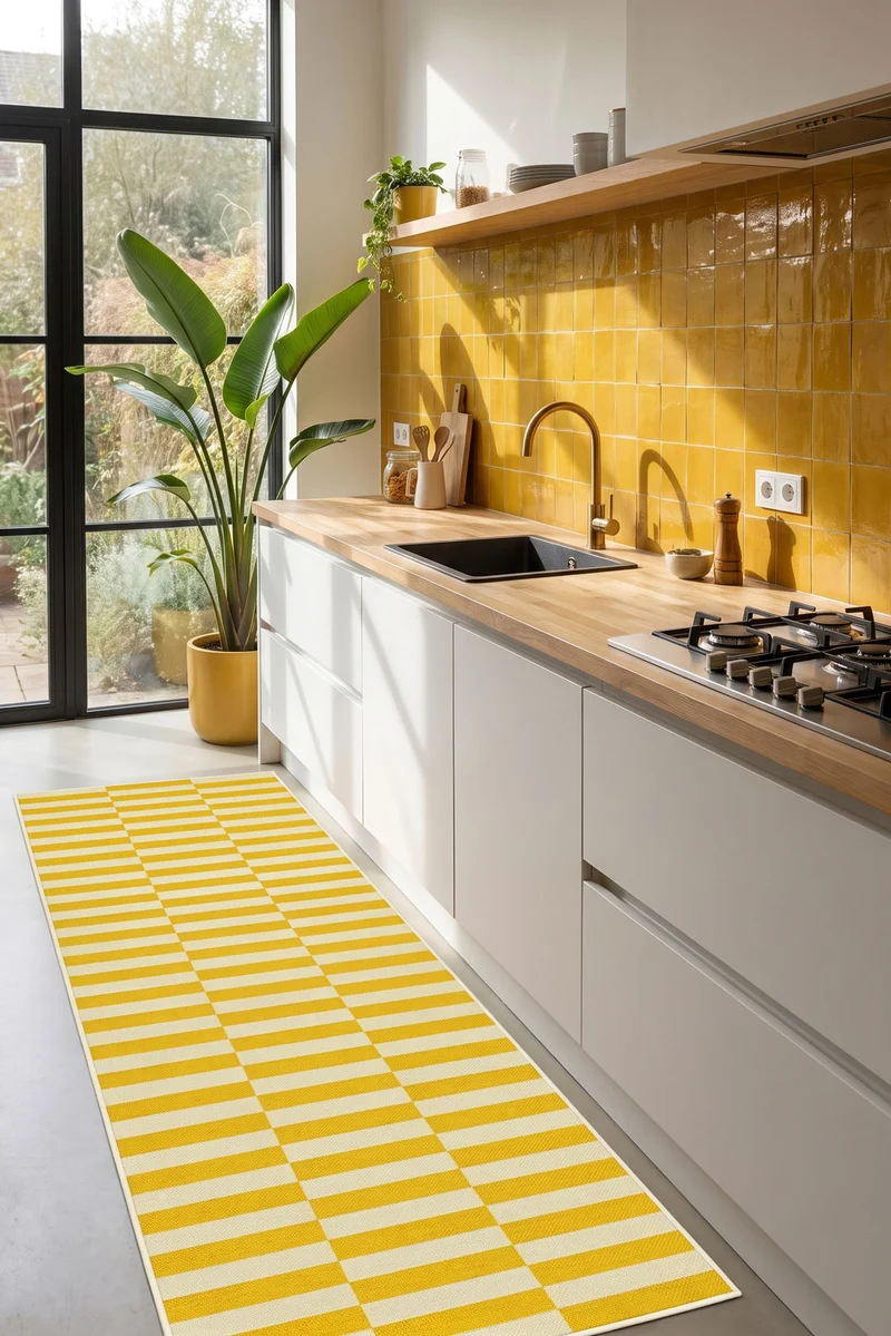 Outdoor Isla Zitrone Teppich