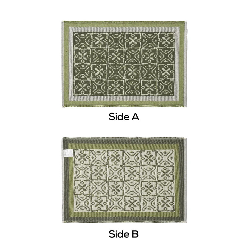 Wendbarer Jacquard-Schal mit ornamentaler Webstruktur Karnz