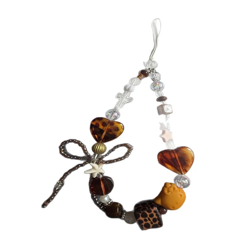 Beaded Heart Charm Necklace Stornfield