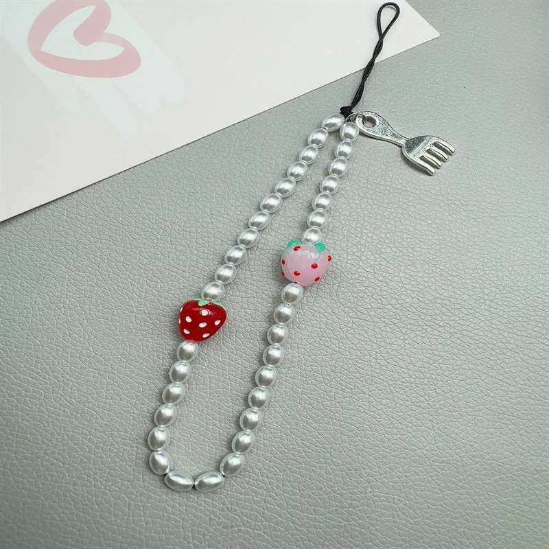 Beaded Fruit-Themed Eyewear Lanyard Stornfield