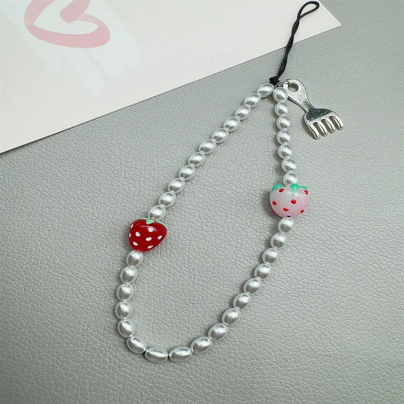 Beaded Fruit-Themed Eyewear Lanyard Stornfield
