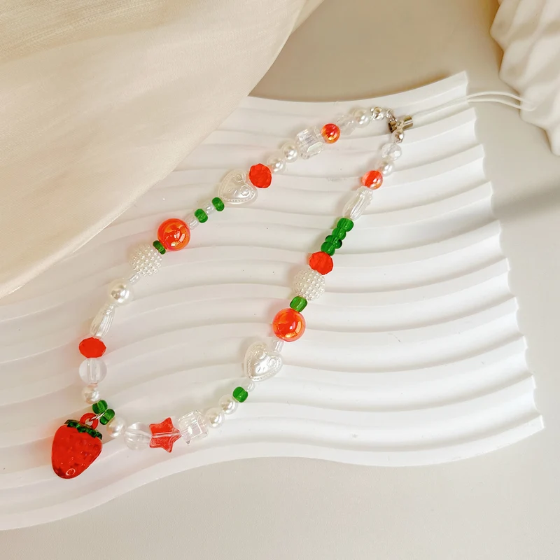 Beaded Fruit Charm Eyewear Chain Stornfield