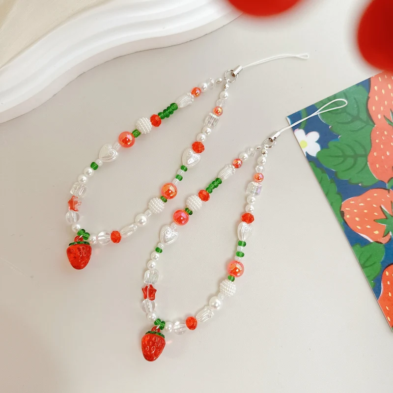 Beaded Fruit Charm Eyewear Chain Stornfield