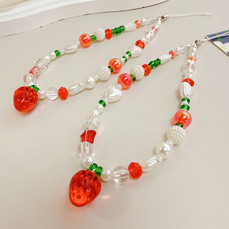 Beaded Fruit Charm Eyewear Chain Stornfield