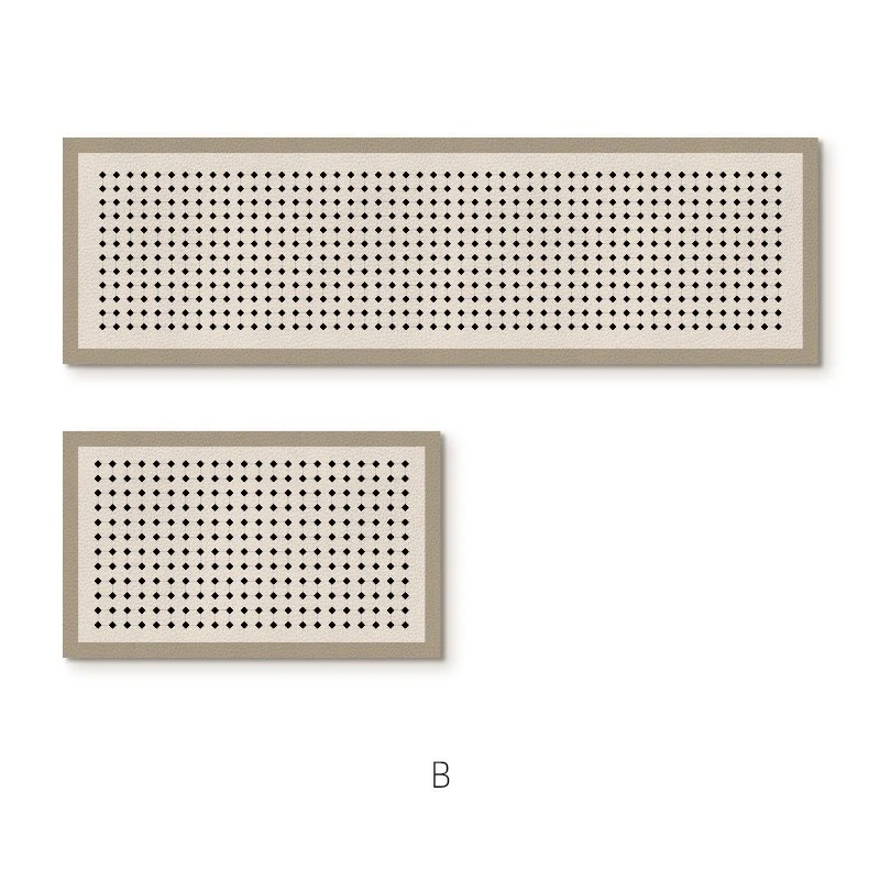 Stylish Textured Kitchen Runner Mat Stornfield