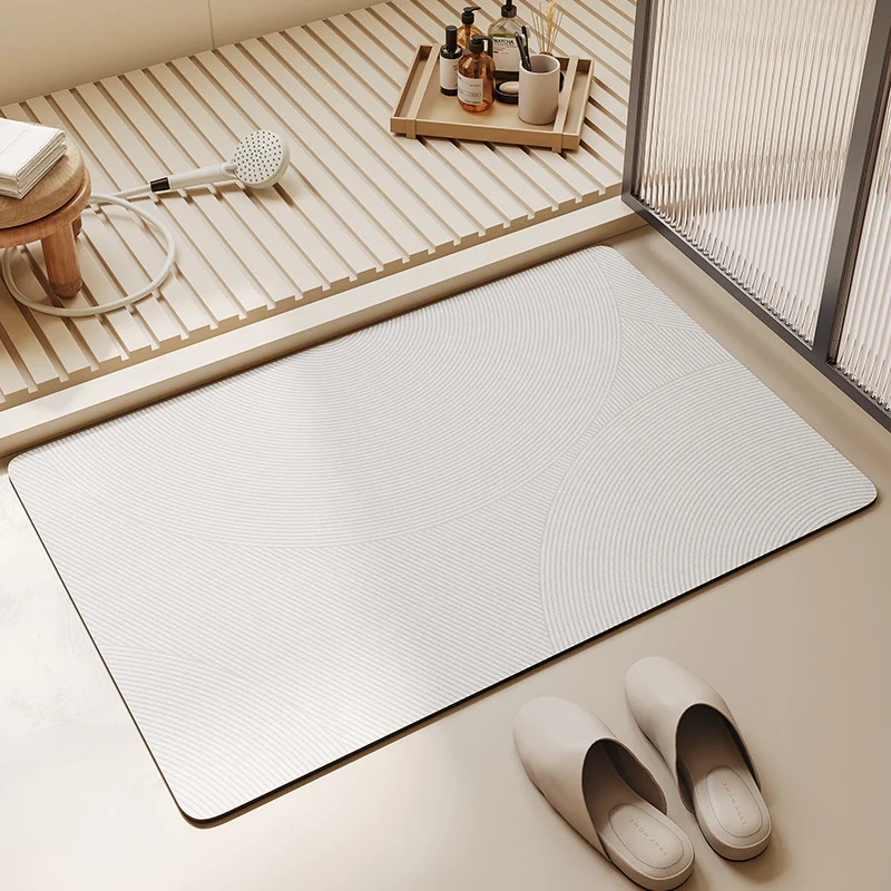 Stylish Geometric Pattern Bath Mat Stornfield