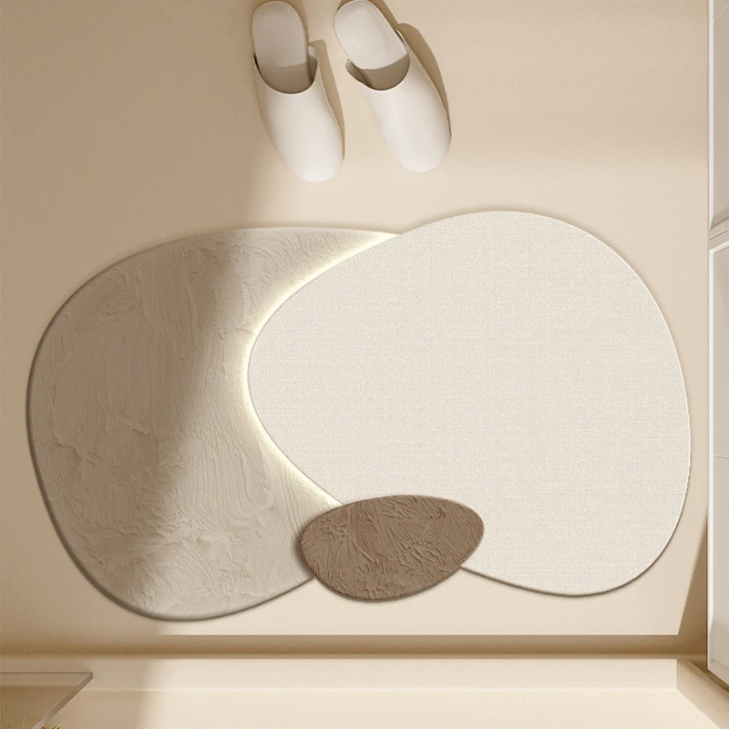 Stylish Geometric Pattern Bath Mat Stornfield
