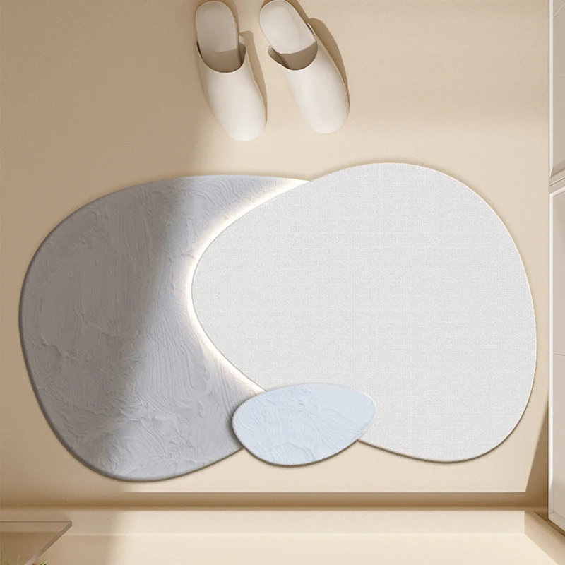 Stylish Geometric Pattern Bath Mat Stornfield