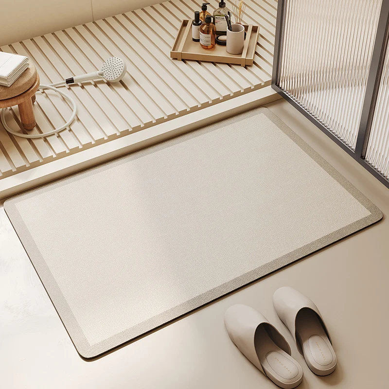 Stylish Geometric Pattern Bath Mat Stornfield