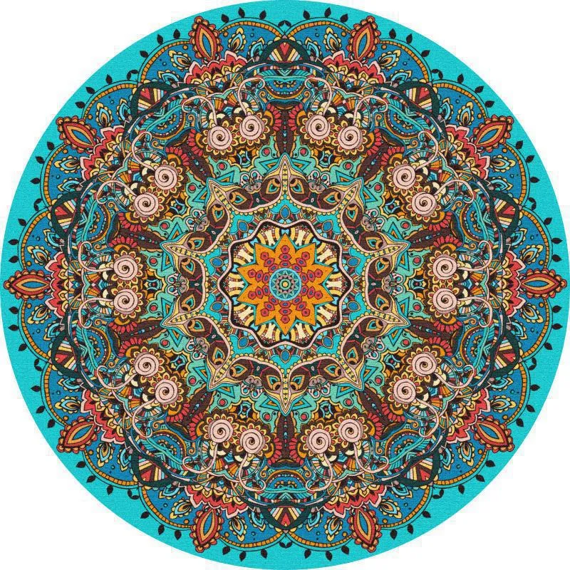 Round Decorative Area Rug Stornfield