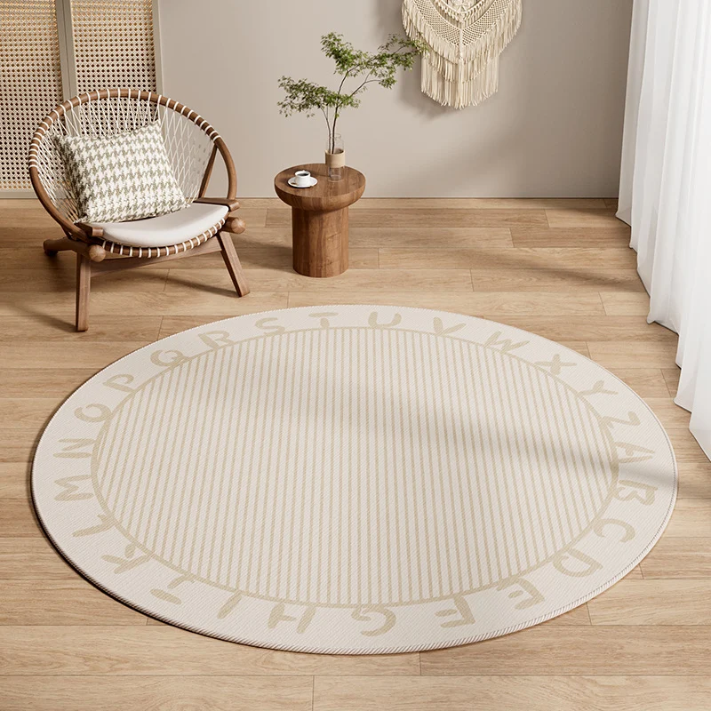 Round Bohemian Area Rug Stornfield
