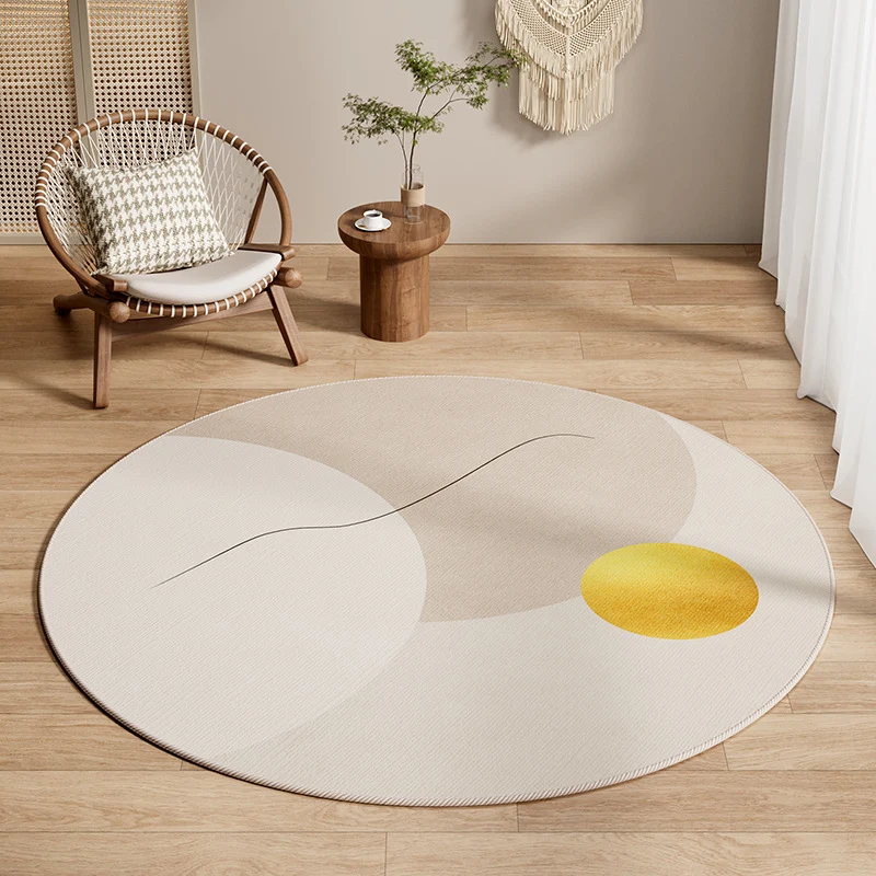 Round Bohemian Area Rug Stornfield