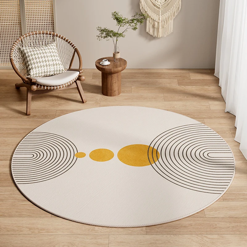Round Bohemian Area Rug Stornfield