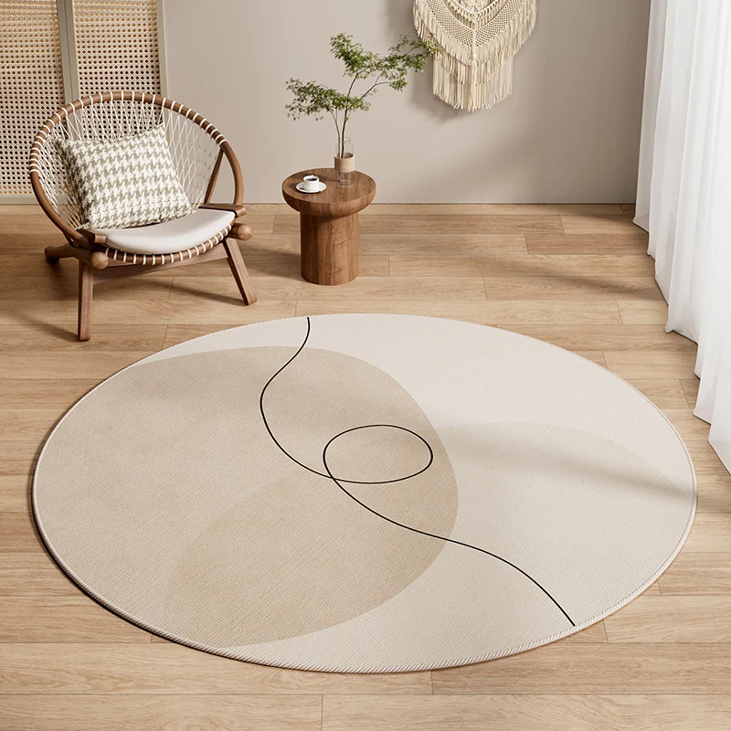 Round Bohemian Area Rug Stornfield