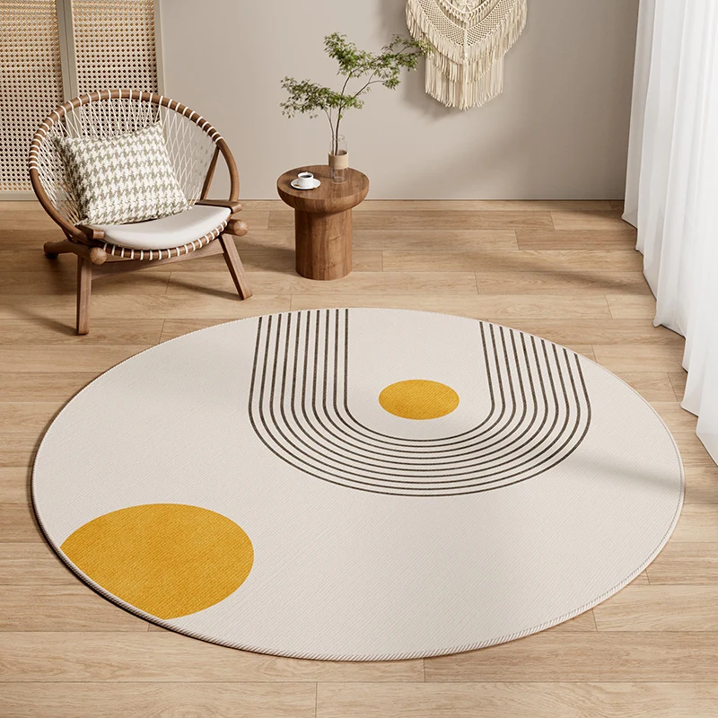 Round Bohemian Area Rug Stornfield