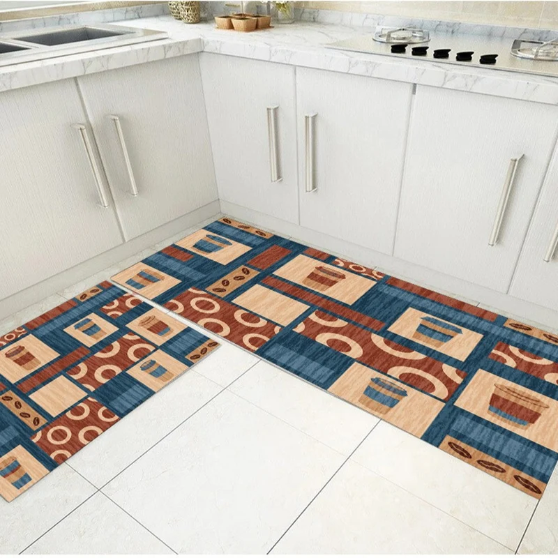 Plush Textured Kitchen Floor Mat Stornfield