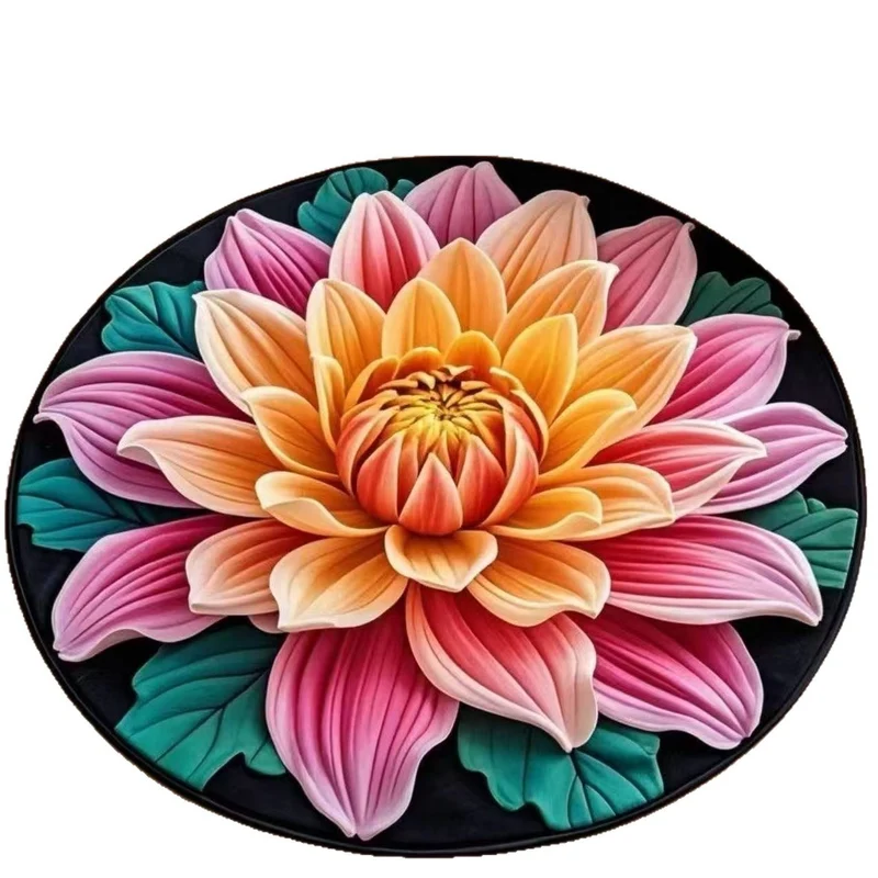 Plush Sunflower Decorative Area Rug Stornfield