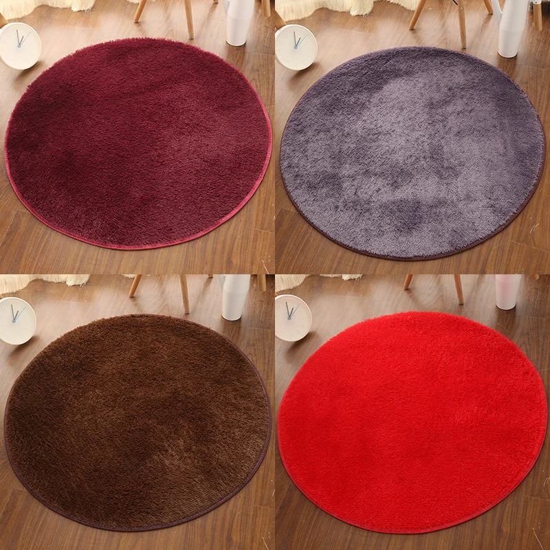 Plush Round Area Rug Stornfield 1790150822