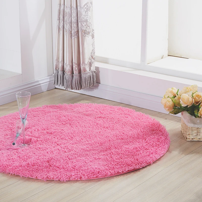 Plush Round Area Rug Stornfield 1790150822