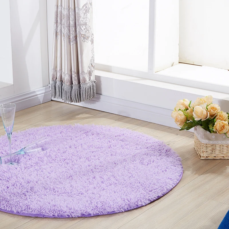 Plush Round Area Rug Stornfield 1790150822