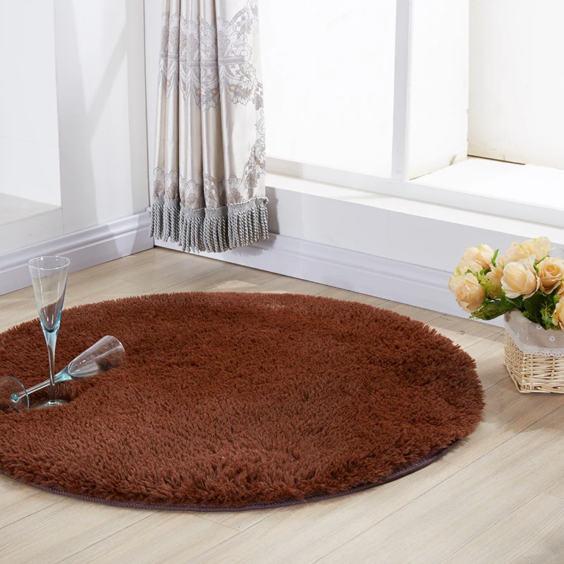 Plush Round Area Rug Stornfield 1790150822